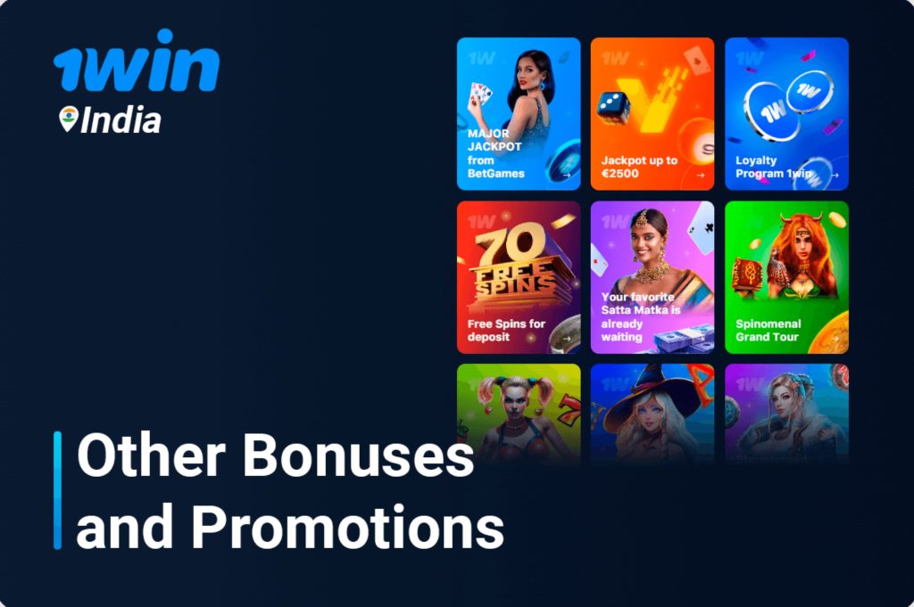 1Win India Other Bonuses And Promotins.